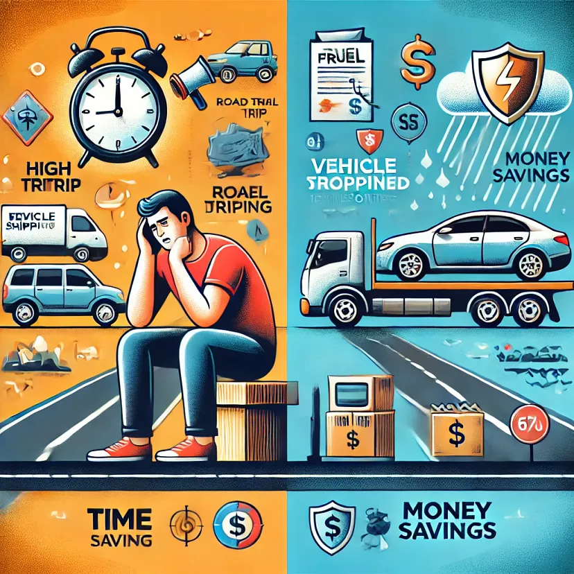"Save Time, Money, and Your Vehicle: Why Shipping Beats Driving Every Time!” class=